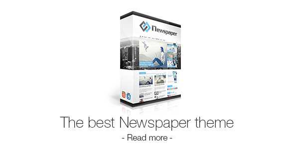 Newspaper v3.9.1 - Themeforest Wordpress Theme