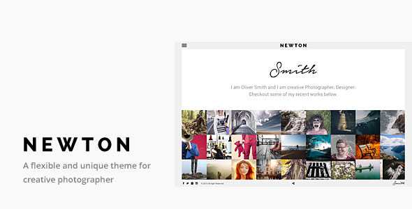 Newton v1.1 - Responsive Creative Photography Theme