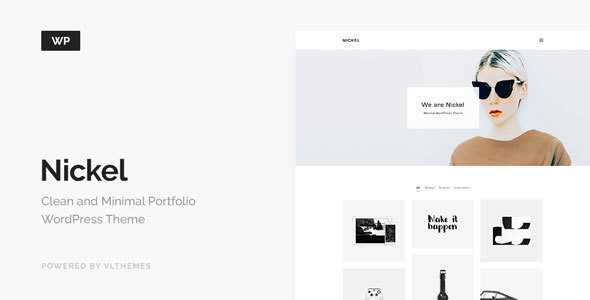 Nickel v1.0 - Minimalist Portfolio WordPress Theme