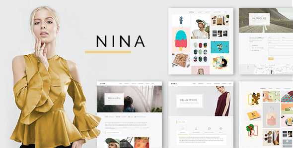 Nina v1.0.2 - A Minimal and Creative Portfolio WordPress Theme