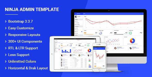 Ninja v2.0 - Responsive Admin Dashboard Template