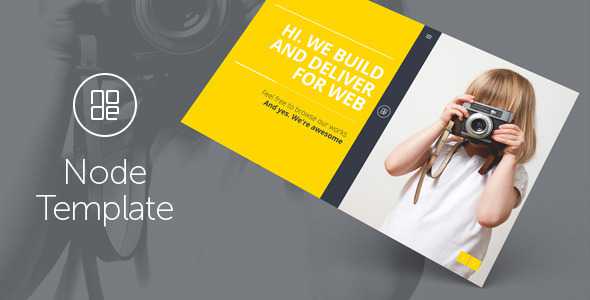 Node v1.1 - Responsive Portfolio Template