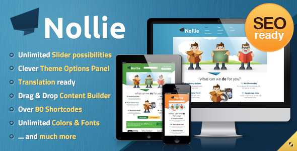 Nollie v1.3.3 - Themeforest Premium WordPress Theme