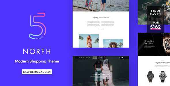 North v5.2.2 - Responsive WooCommerce Wordpress Theme
