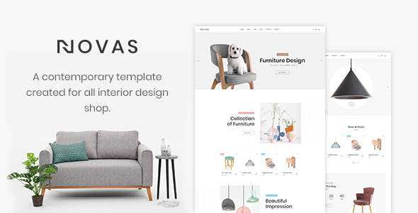 Novas v1.0 - Furniture Store and Handmade Shop HTML5 Template