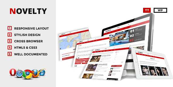 Novelty - Themeforest WordPress Blog/Magazine