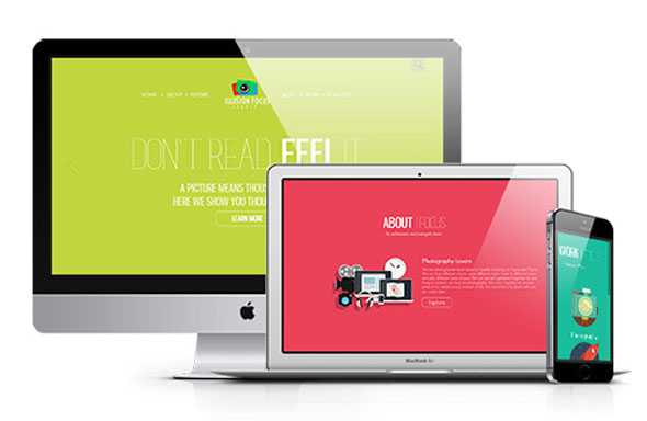 NT Focus - Nootheme Flat Art Portfolio Joomla 3.x Template