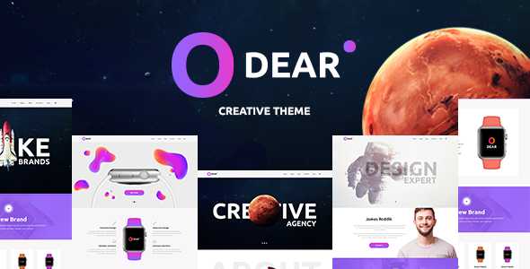 Odear v1.1.2 - Multi-Concept Creative WordPress Theme