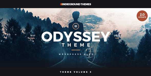Odyssey v2.1.4 - Personal WordPress Blog Theme
