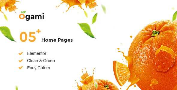 Ogami v1.13 - Organic Store & Bakery WordPress Theme