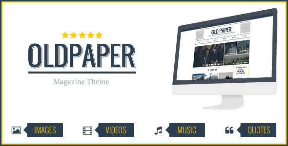 OldPaper v1.6 - Ultimate Magazine & Blog Theme