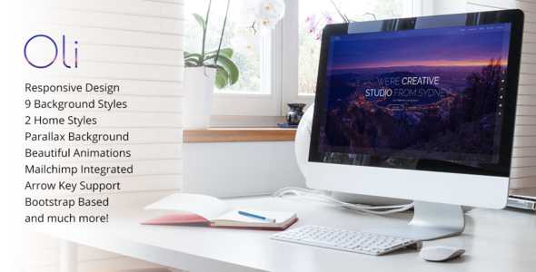 Oli v1.6 - Responsive Coming Soon Template