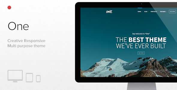 One v1.8.3 - The Creative Multipurpose Portfolio theme