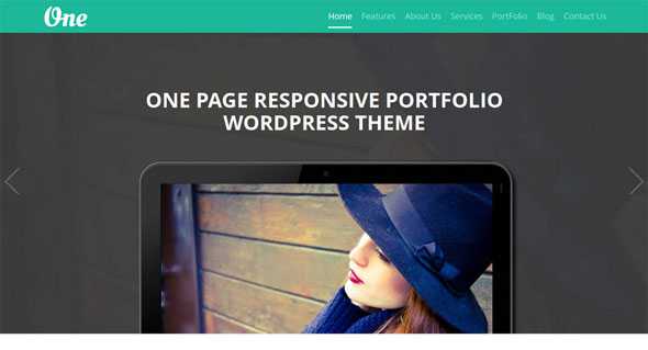 OnePager - Templatic Wordpress Theme