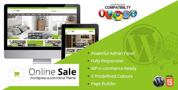 Online Sale - Themeforest Responsive wp-ecommerce Theme