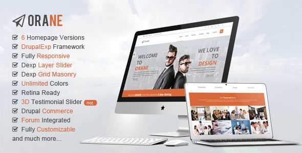 Orane - Multi-Purpose, eCommerce Drupal Theme