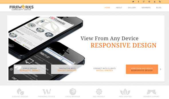OrangeCity - Responsive HTML Template
