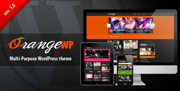 OrangeWP - Themeforest Magazine Theme