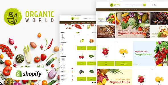 Organic v1.0 - Shopify Theme for Organics Store