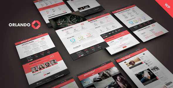 Orlando - Creative Infographics WordPress Theme