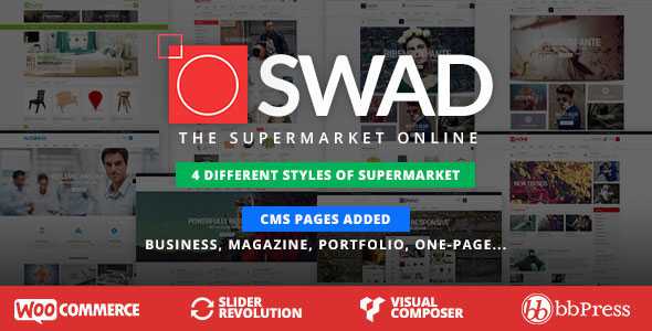 Oswad v1.0.7 - Responsive Supermarket Online Theme