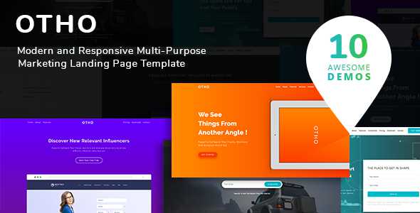 Otho v1.0 - Landing Page Set