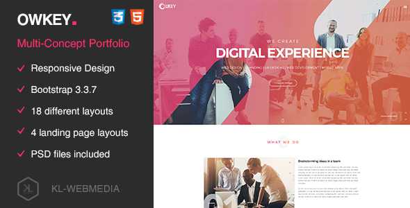 Owkey - Multi-Concept HTML5 template