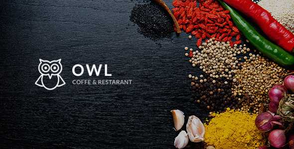 OWL - Cafe & Restaurant Drupal 8.5 Template