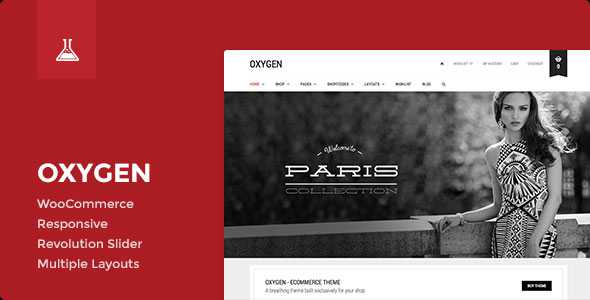 Oxygen v1.7 - Themeforest WooCommerce WordPress Theme