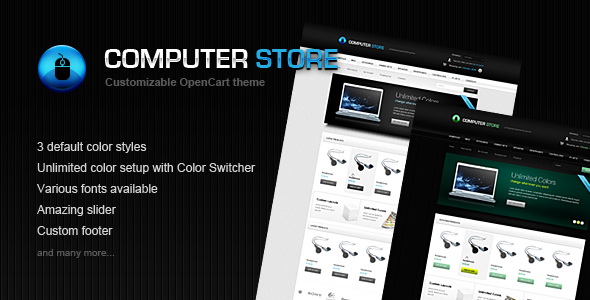COMPUTER STORE – THEMEFOREST PREMIUM OPENCART