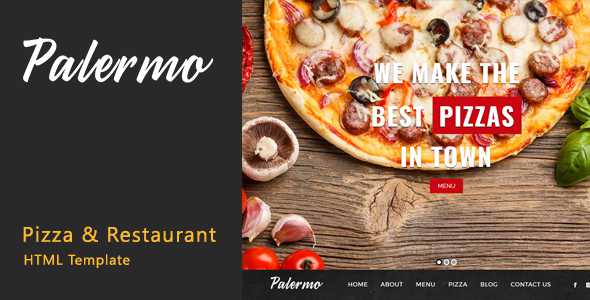 Palermo - Pizza & Restaurant HTML Template