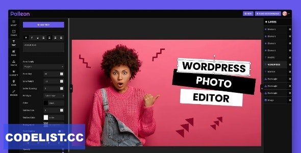 Palleon v3.2 - WordPress Image Editor