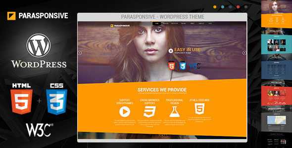 Parasponsive - Themeforest Corporate WordPress
