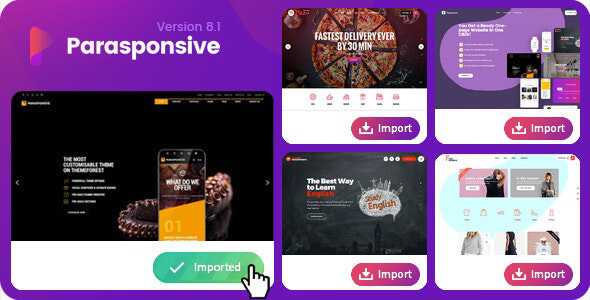 Parasponsive v8.4 - One-page WooCommerce WordPress Parallax