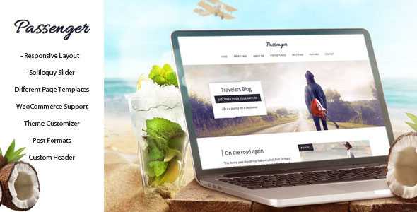 Passenger v1.5.1 - Travelers WordPress Theme