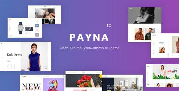 Payna v1.0.4 - Clean, Minimal WooCommerce Theme