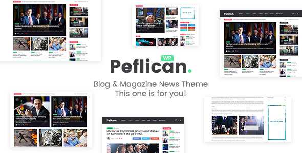 Peflican v2.0.0 - A Newspaper and Magazine WordPress Theme