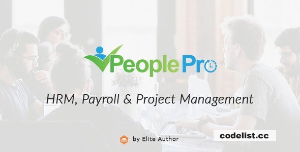PeoplePro HRM v1.5.1 - Payroll & Project Management