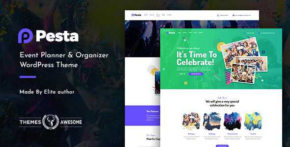 Pesta v1.1 - Event Planner & Organizer WordPress Theme