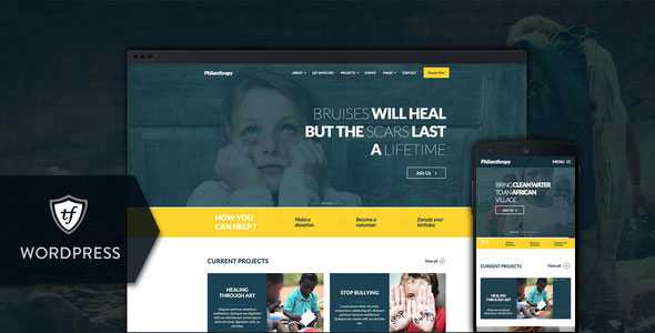 Philanthropy - Nonprofit WordPress Theme