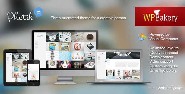 Photik – Themeforest Responsive Portfolio & Blog WP Theme