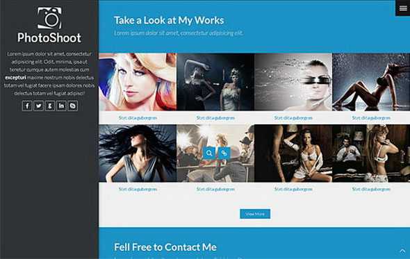 PhotoShoot - Creativemarket Photography Folio