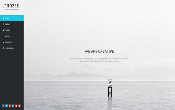 Phozer - Photography HTML5 Template