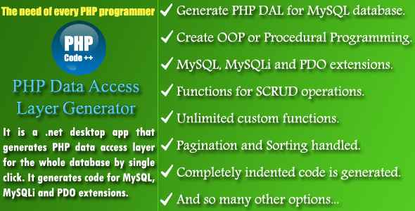 PHP DAL Generator