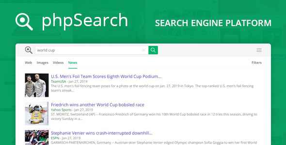 phpSearch v4.3.0 - Search Engine Platform