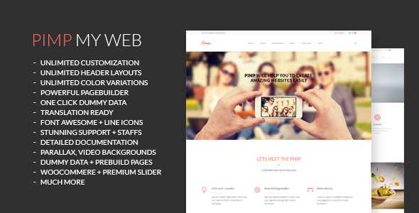 PIMP v1.6 - Creative MultiPurpose Theme