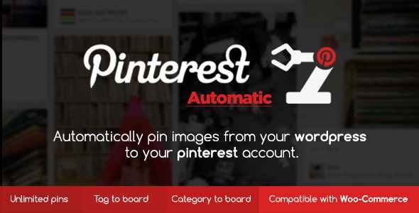 Pinterest Automatic Pin Wordpress Plugin v4.11.1