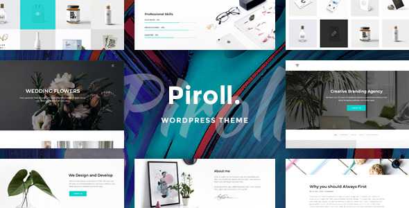 Piroll v1.1.0 - Portfolio WordPress Theme