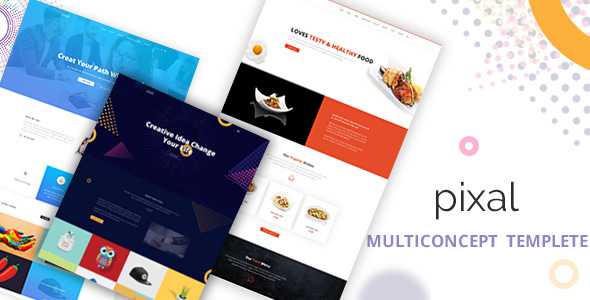 Pixal - Creative Multipurpose Template