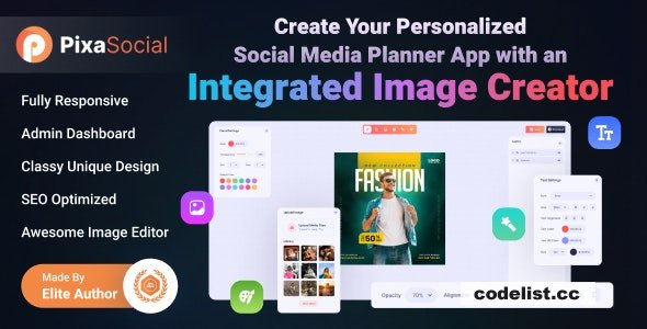 PixaSocial v1.0.0 - Simplify Social Media Scheduling with PixaSocial - Your Ultimate Planner App